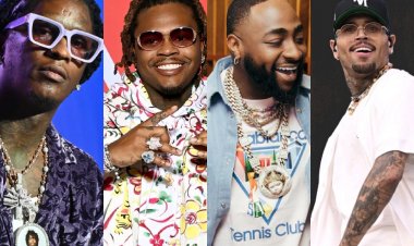 Davido yikomanze ku gatuza, akeza abarimo Chris Brown, Gunna na Young Thug