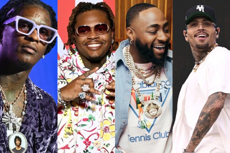 Davido yikomanze ku gatuza, akeza abarimo Chris Brown, Gunna na Young Thug