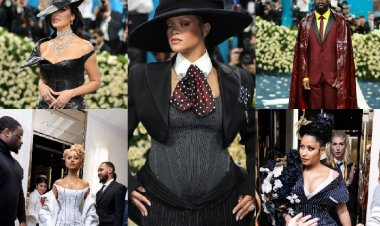 AMAFOTO: Uko bamwe mu byamamare baserutse mu birori bya Met Gala 2025