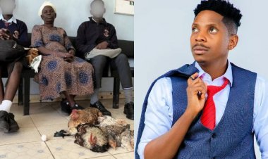 Eric Omondi yafashishije umukecuru uherutse guca ibintu ku mbuga nkoranyambaga 