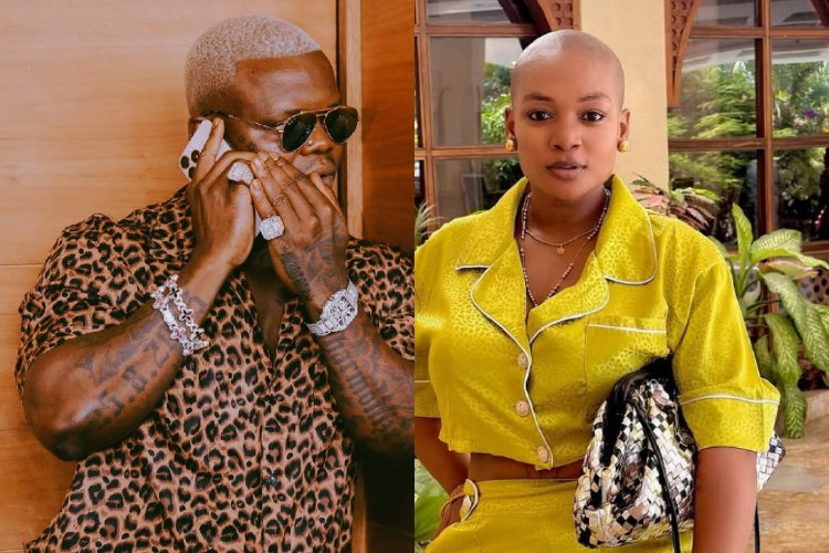 Harmonize yenyegeje umuriro mu bihuha by'uko yasubiranye na Kajala Masanja 