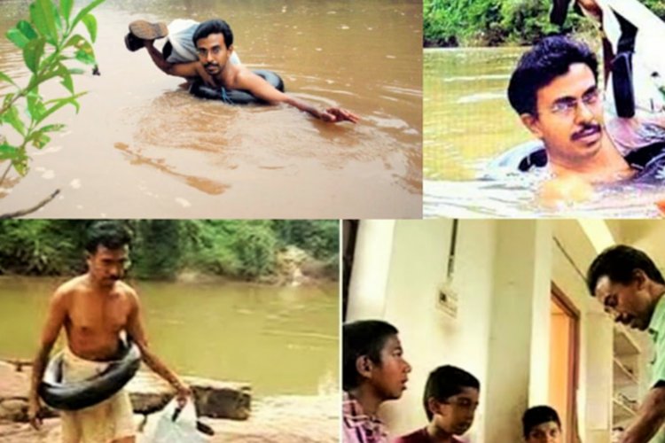 Imyaka 20 irihiritse bimusaba kwambuka umugezi yoze kugira ngo agere ku ishuri yigishaho