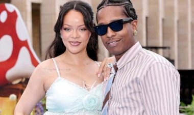 A$AP Rocky yaciye amarenga y'igitsina cy’umwana wa gatatu Rihanna atwite