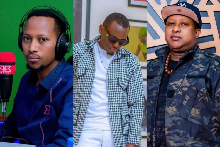 David Bayingana na Alex Muyoboke babambiye amahema Tom Close