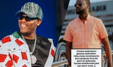 1:55 AM yahumurije abakunzi ba Bruce Melodie