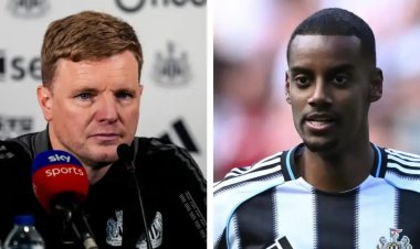 Eddie Howe yemeje ko nta kipe irabaha ubusabe kuri Alexander Isak