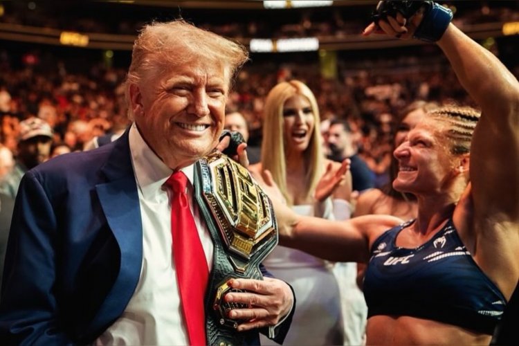 Perezida Donald Trump arifuza ko shampiyona yo kurwana(UFC) izabera muri White House