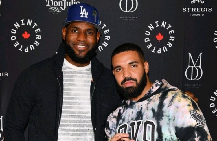 Drake yaciye amarenga ko umubano we na LeBron James ukomeje gukendera