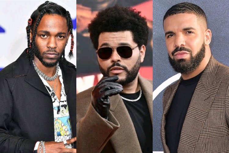 The Weeknd yisubije ikamba kuri Spotify, ahigika Drake na Kendrick Lamar