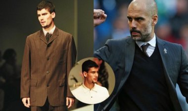 Uko Pep Guardiola yigeze kuba umunyamideli ukomeye