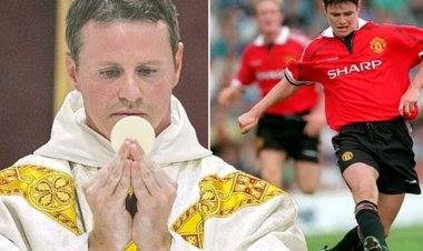 Dore uko uwahoze ari umukinnyi Manchester United yaje kuba Padiri