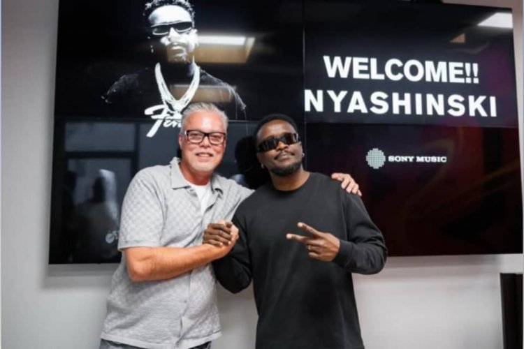 Nyashinski yasinye muri Sony Music