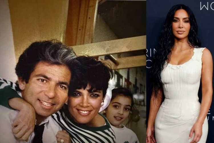 Kim Kardashian yerekanye ifoto bwa mbere ari kumwe n'ababyeyi be