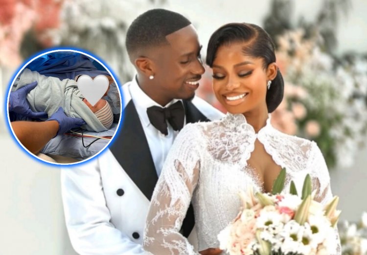 Juma Jux na Priscy batangaje izina ry'umwana wabo