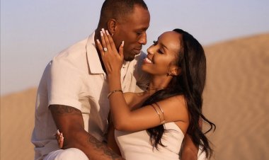 Niwe wamwibwiriye ko amukunda! Uko Kathia Kamali yahuye na Adonis Filer bitegura kurushinga