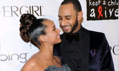 Swizz Beatz yanyomoje ibihuha by’uko we na Alicia Keys batandukanye