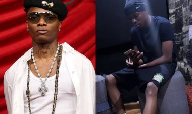 Imfura igenda nka se! Umuhungu wa Wizkid yinjiye mu muziki