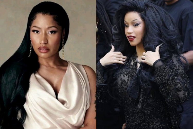 Ibya Nicki Minaj na Cardi B byarenze intambara y'amagambo bivamo kwandagazanya