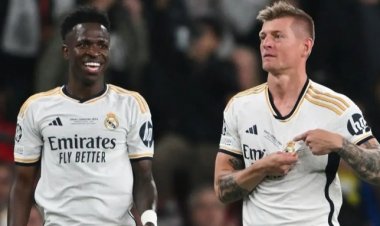 Toni Kroos yagize icyo avuga ku myitwarire ya Vinicius Jr itavugwaho rumwe