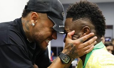 Neymar yasabye Vinícius Jr. kudakora amakosa nk'aye