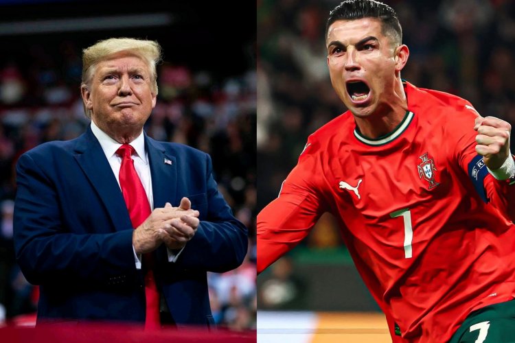 Cristiano Ronaldo ategerejwe muri White House