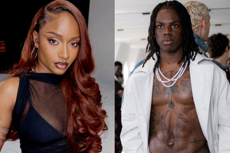 Rema yarikoroje ku mbuga nkoranyambaga nyuma yo kunnyega Ayra Starr 