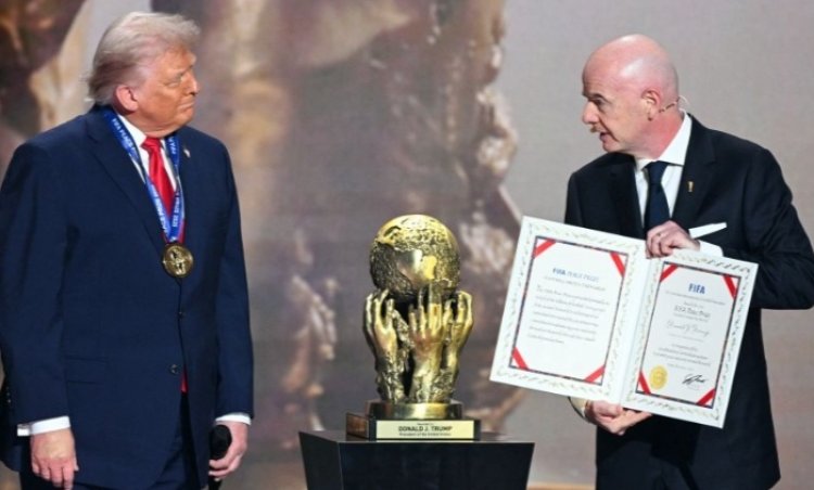 Perezida Trump yahembwe na FIFA