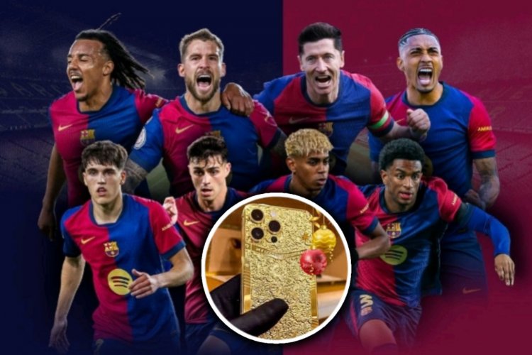 Abakinnyi ba FC Barcelona bahawe impano idasanzwe ya Noheli