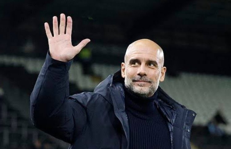 Pep Guardiola yaciye amarenga yo kuva muri Manchester City