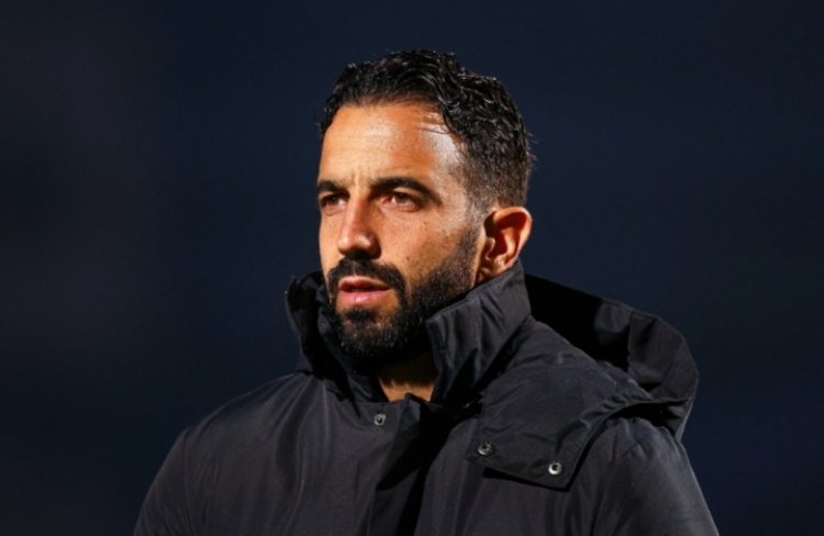 Ruben Amorim yagaruye akamwenyu ku maso y'abafana ba Manchester United