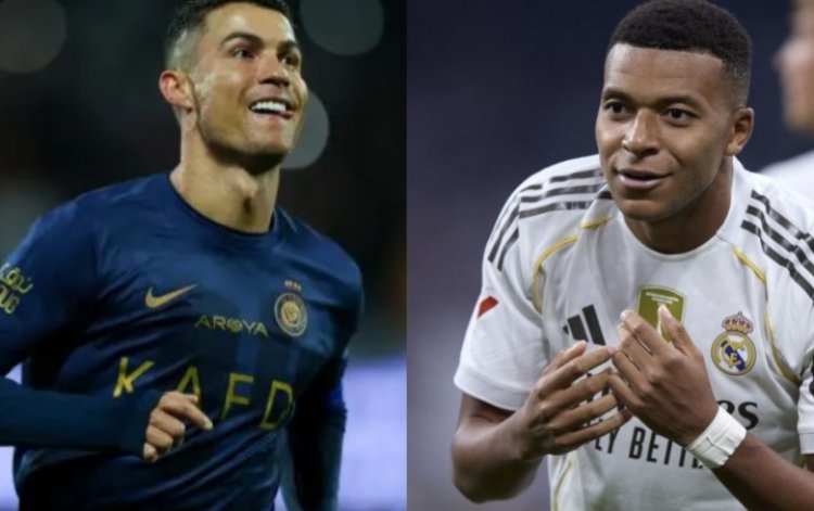 Kylian Mbappé yateye ikirenge mu cya Cristiano Ronaldo