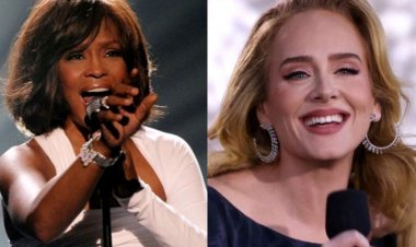 Adele yanditse amateka akuraho agahigo ka Whitney Houston