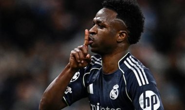 Vinícius Júnior yihenuye ku bafana ba Manchester City