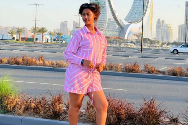 Nyambo Jesca yanyomoje ibimuvugwaho ku rugendo rwe muri Qatar